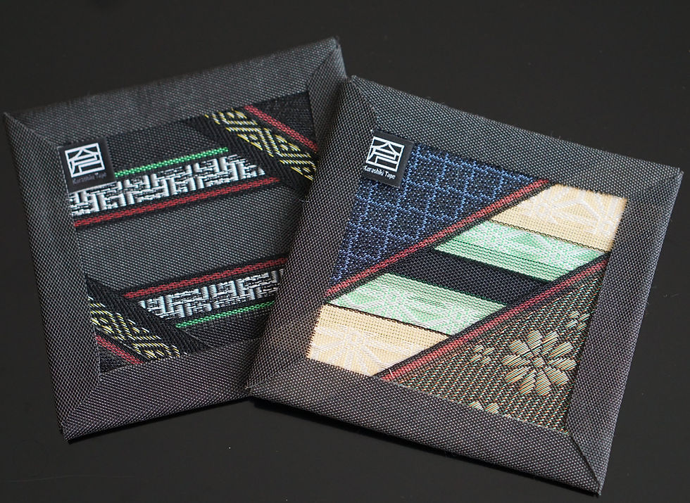 倉敷りぼんのコースター