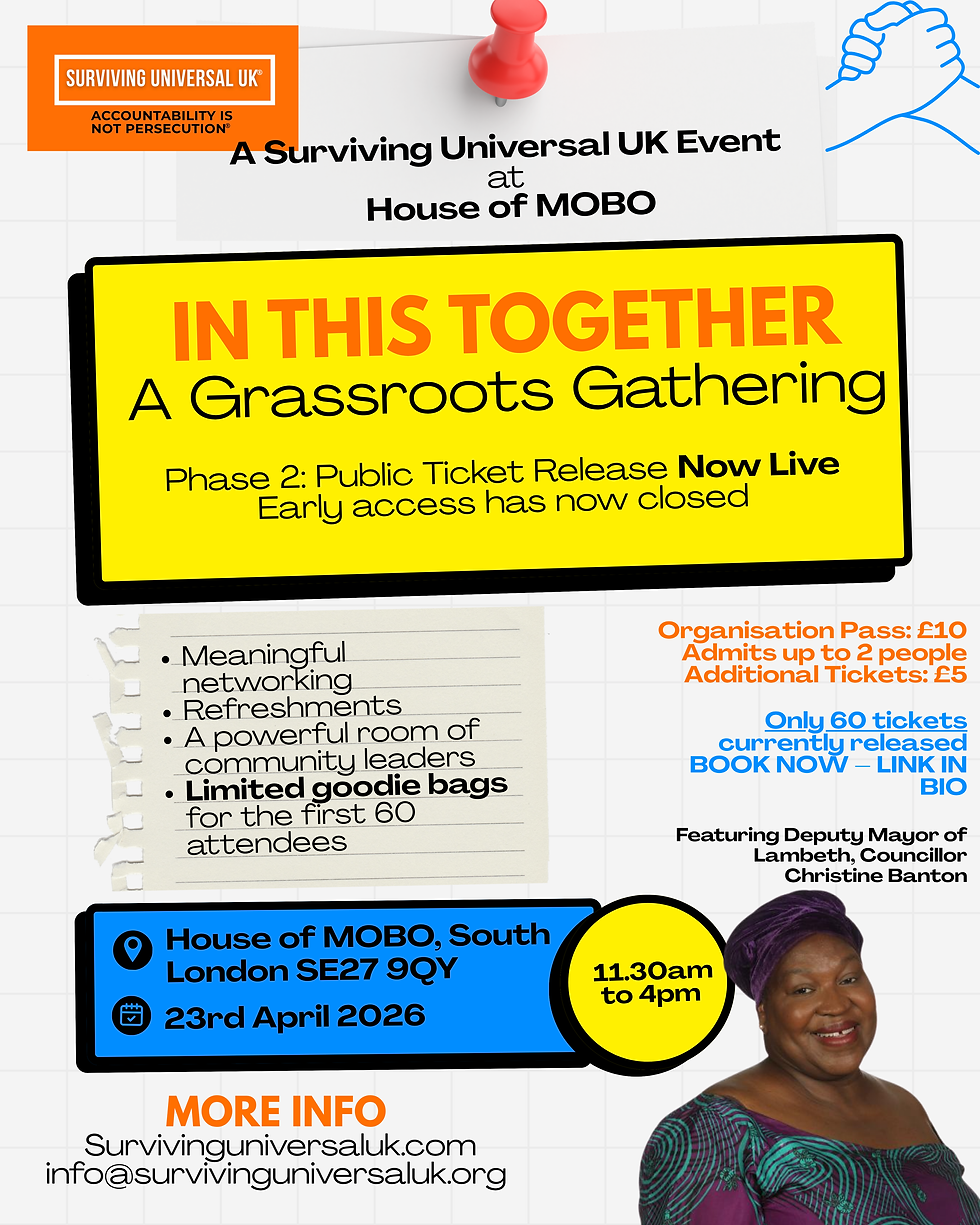 In This Together – A Grassroots Gathering at House of MOBO
