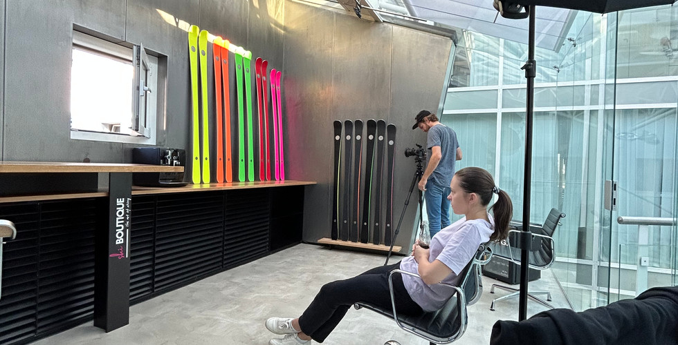 Fotoshooting Ski Boutique Zürich