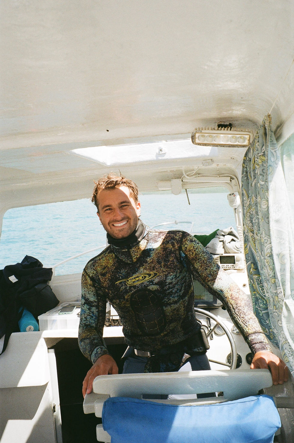 Captrain Brenden of ocean eco tours in Big Island Hawaii