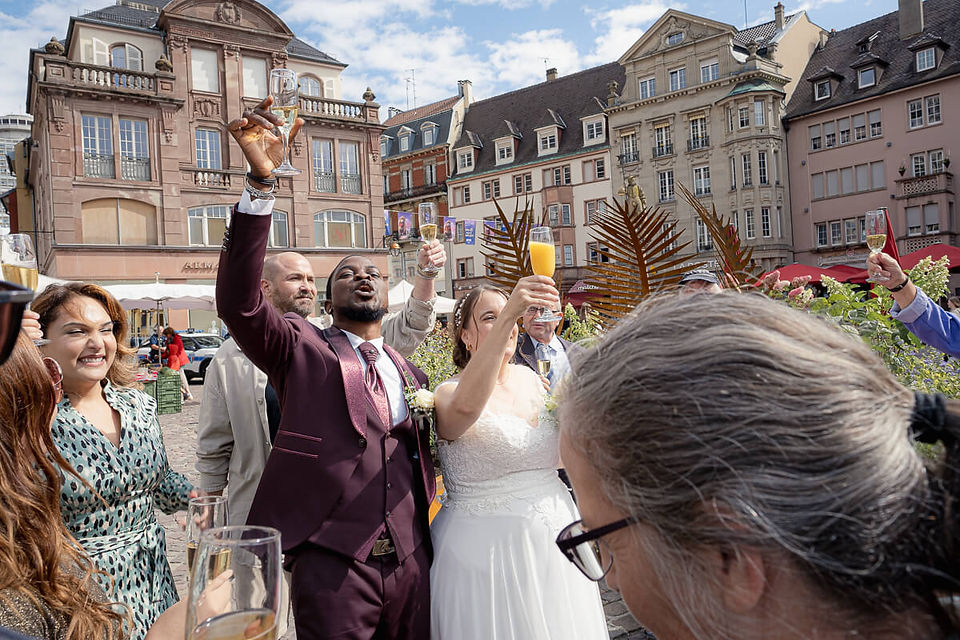 Mariage Béatrice et Famous - Vin d'honneur. Photo Nicolas Dietrich
