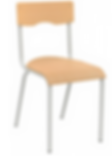 Chaise 4 pieds