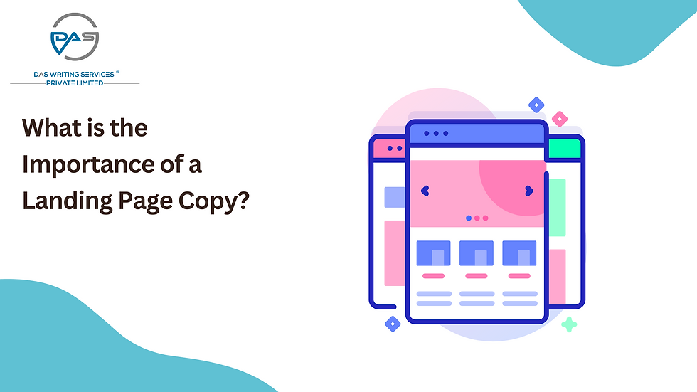 What is the Importance of a Landing Page Copy?