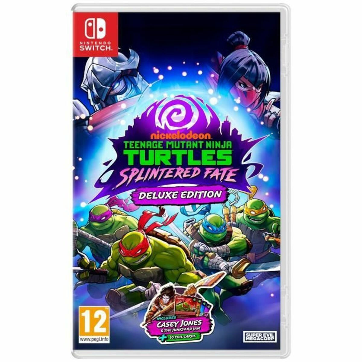 Nintendo Switch TMNT Splintered Fate Deluxe Edition game