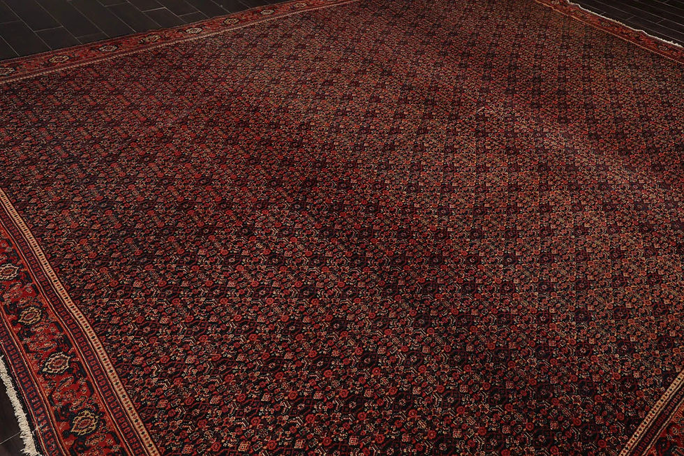 Thumbnail: 10' x13' 2'' Hand Knotted Persian Antique Traditional Area Rug 