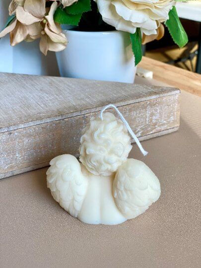 Thumbnail: Small sleeping angel ornament