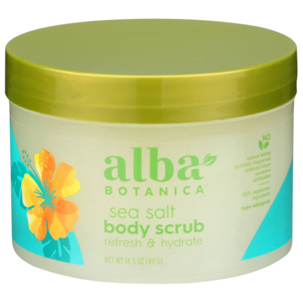 Alba Botanica Sea Salt Body Scrub