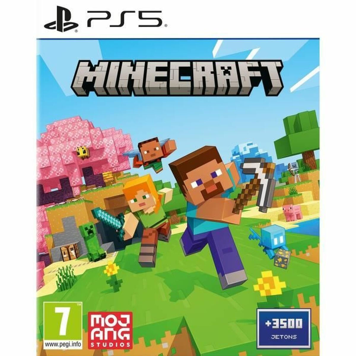 Minecraft PS5 game cover