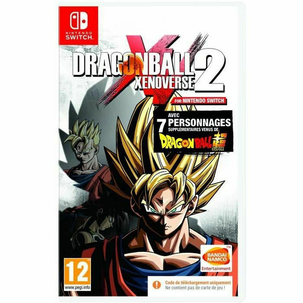 Dragon Ball Xenoverse 2 Nintendo Switch game cover