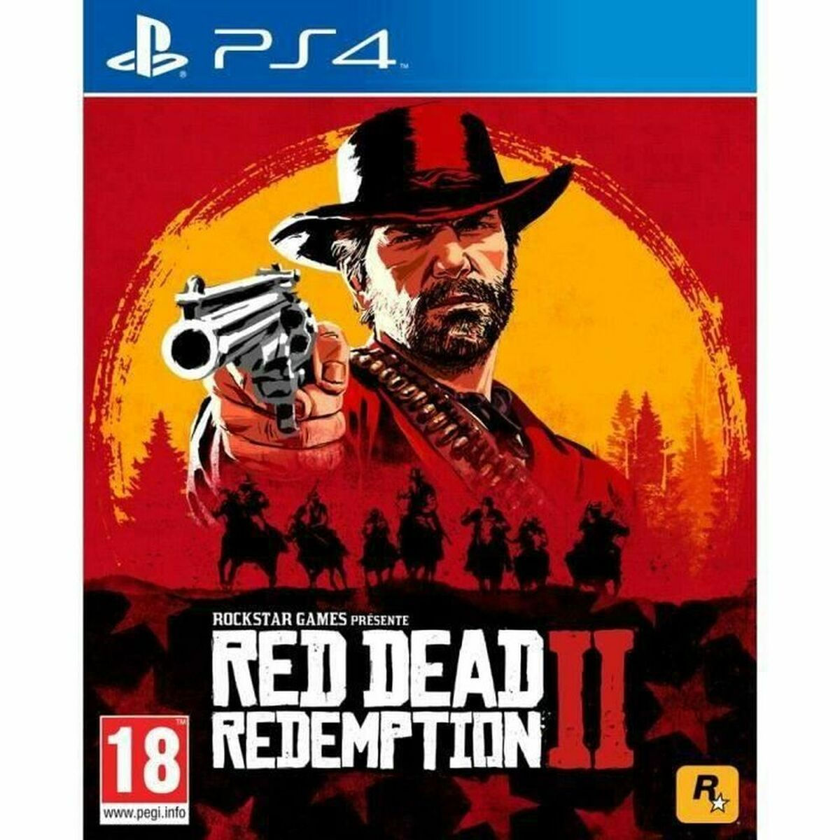 Red Dead Redemption II PS4 game cover