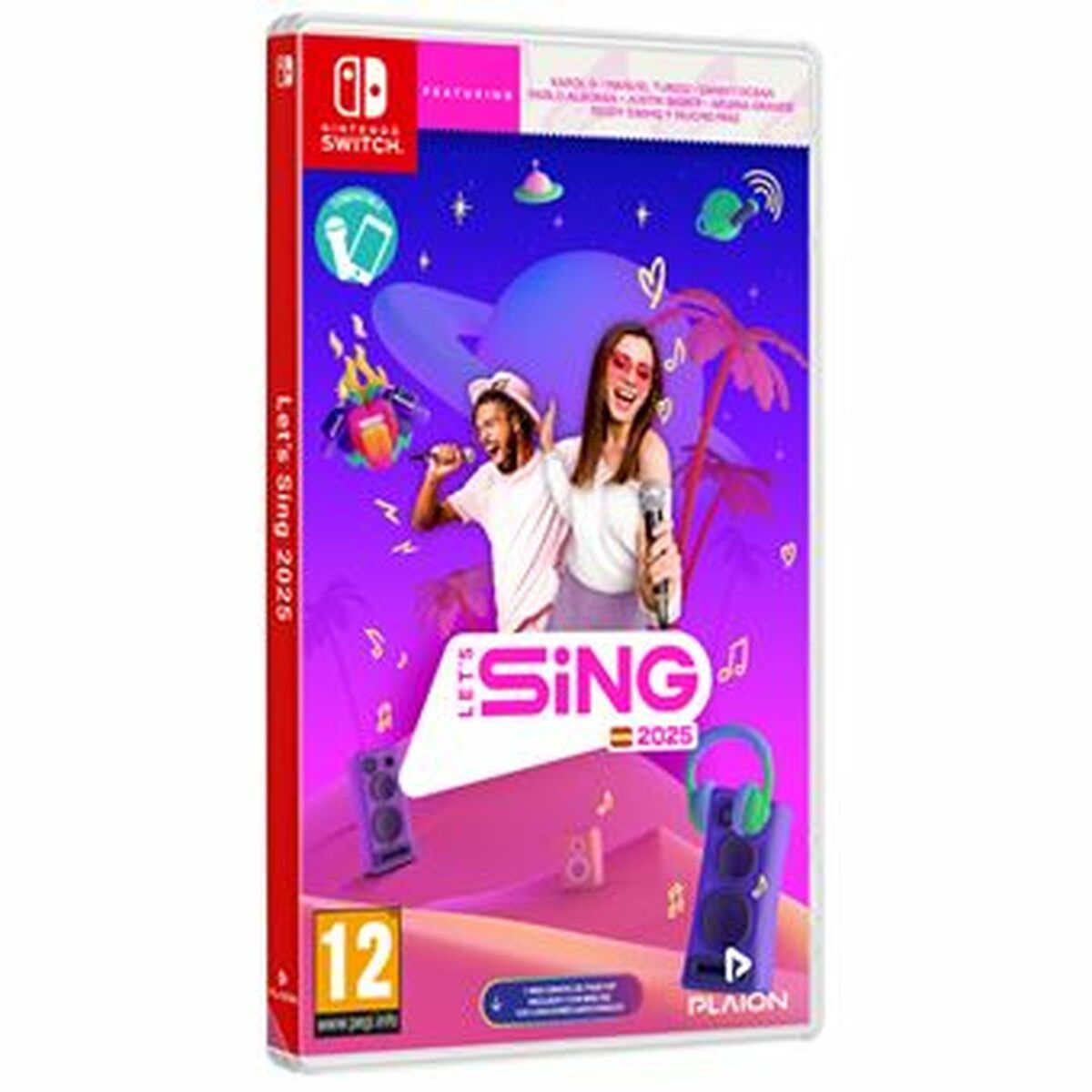 Let's Sing 2023 game for Nintendo Switch