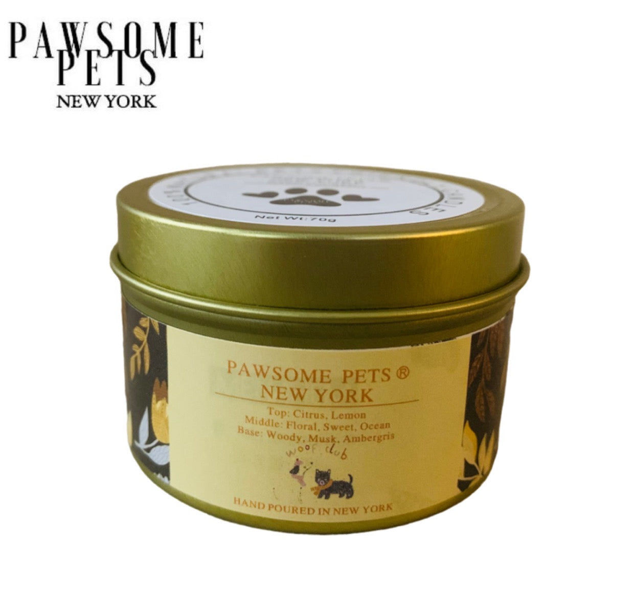 PAWSOME PETS Paw Balm Lotion tin