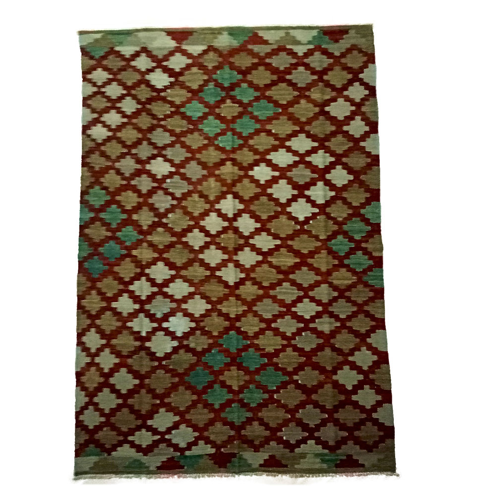Afghan-Handmade-Cherrywood-Kilim-Rug