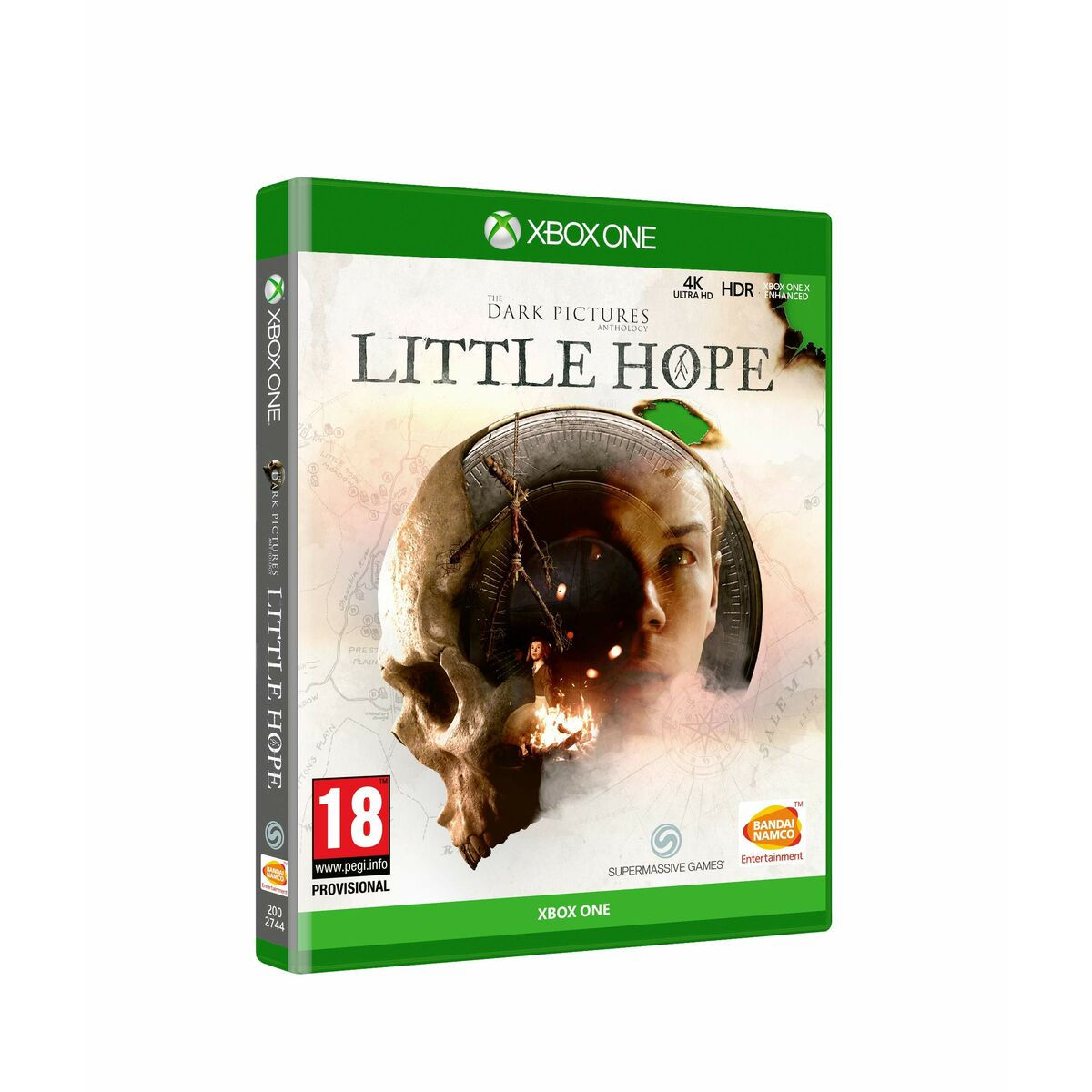Little Hope Xbox One game case, 18 rating