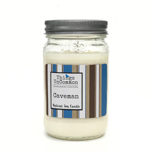Things Uncommon Caveman Natural Soy Candle