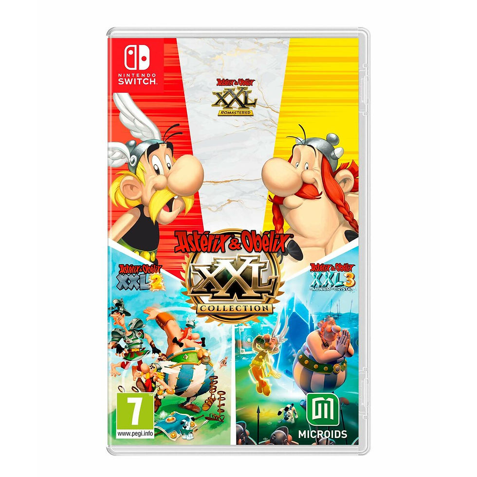 Nintendo Switch game cover for Asterix & Obelix XXL Collection