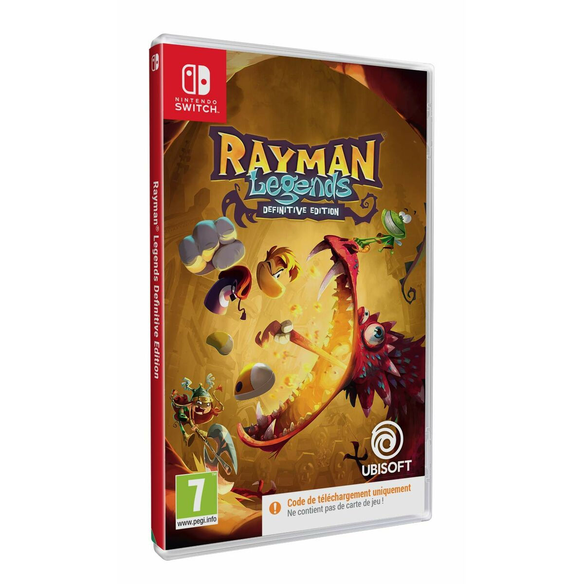 Rayman Legends Definitive Edition Nintendo Switch game case