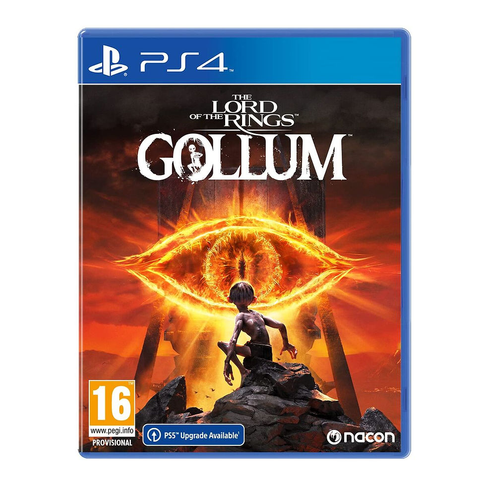 The Lord of the Rings: Gollum PS4 game cover