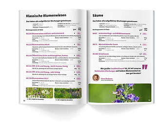 Produktkatalog aufgeschlagen