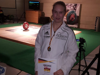 Silber für Leonie Stöcklin bei den DM in Berlin