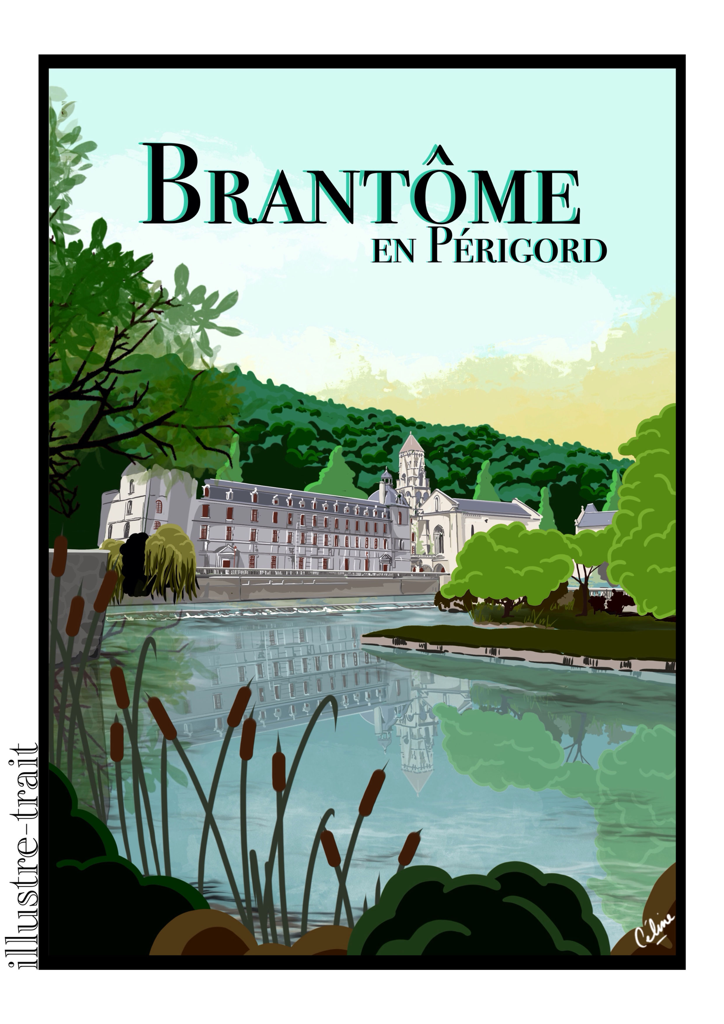 Brantôme au Printemps