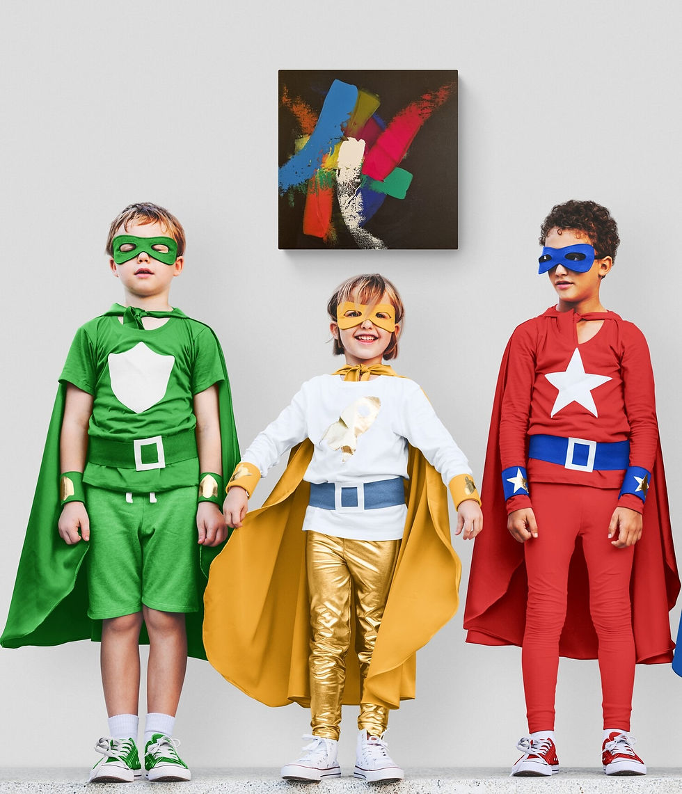 Be Bold And Show Your Colors + Room