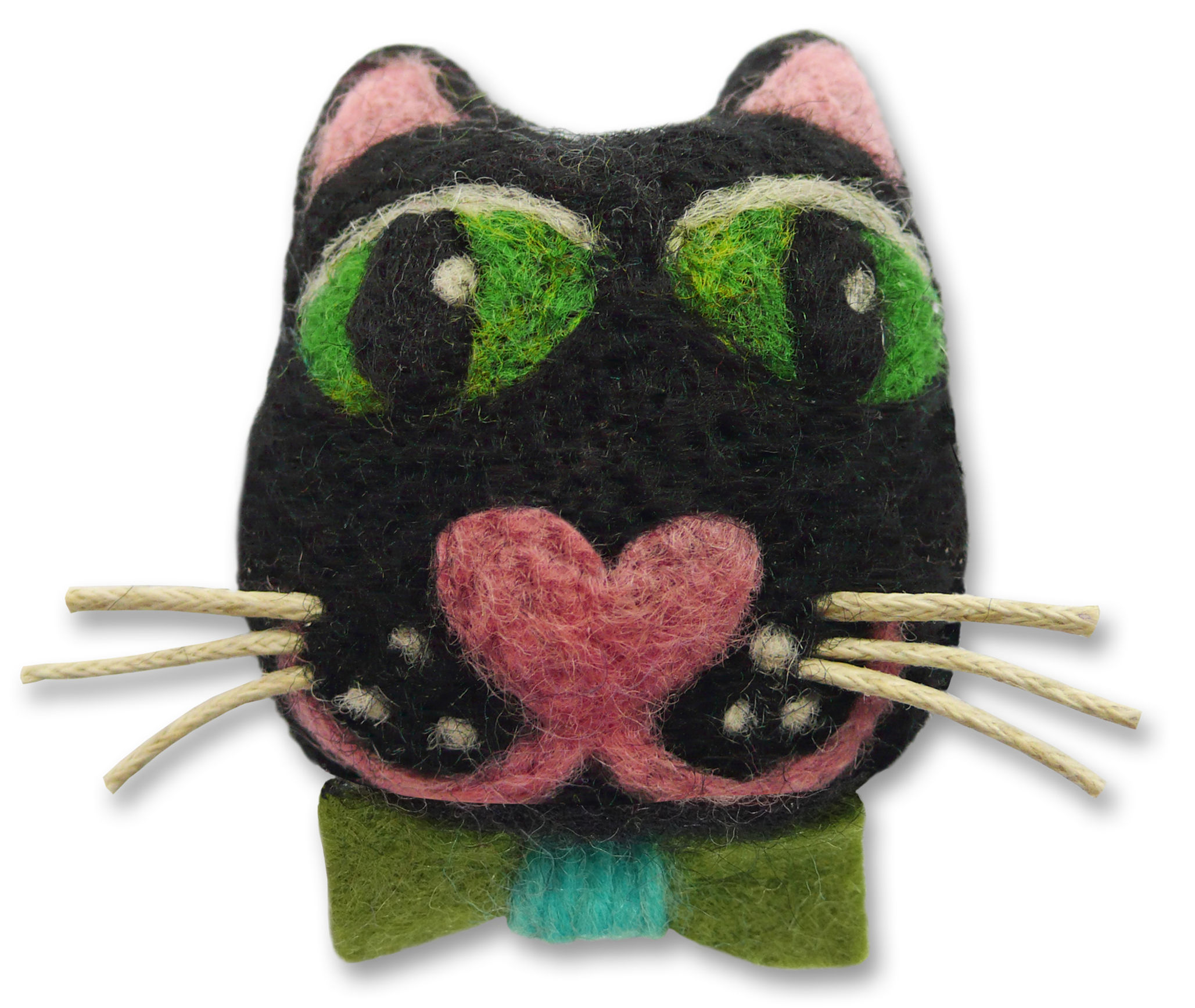 Captain Catpin Needle Felting Cat Brooch Kit