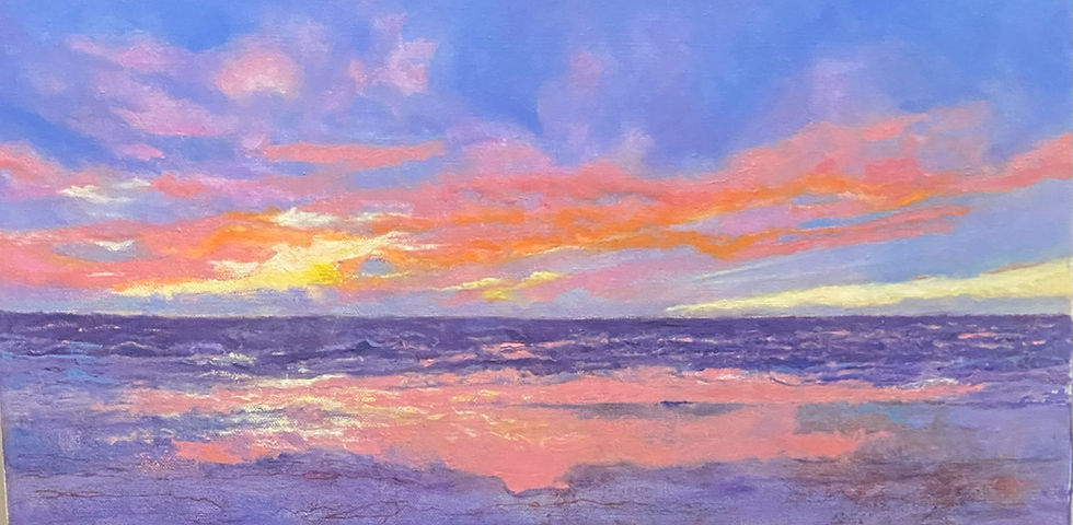 The Sun Always Rise - Blue Mind by Zipora Auerbach