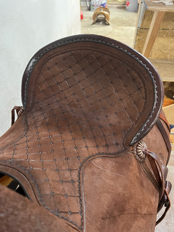 Tooled Seat | Full Diamond Cut