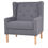 Thumbnail: NNEVL Sofa Set 2 Pieces Fabric Grey