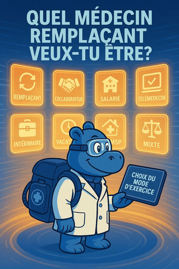 🦛🩺 Comment débuter comme médecin remplaçant ? Les 8 statuts à connaître absolument 🚀 