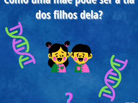Como uma mãe pode ser a tia dos filhos dela?