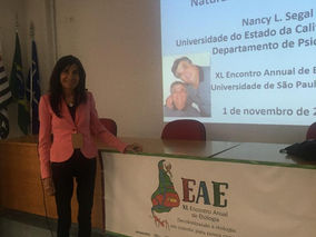 Nancy Segal: parceria com o Painel USP de Gêmeos