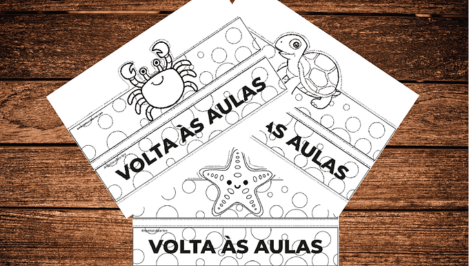Tiara Lembrancinha de Volta às Aulas
