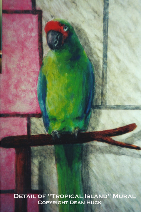 A Parrot at rest.