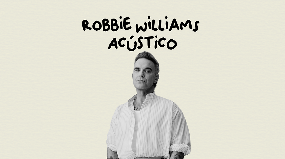 Robbie Williams acústico l Villa Crespo