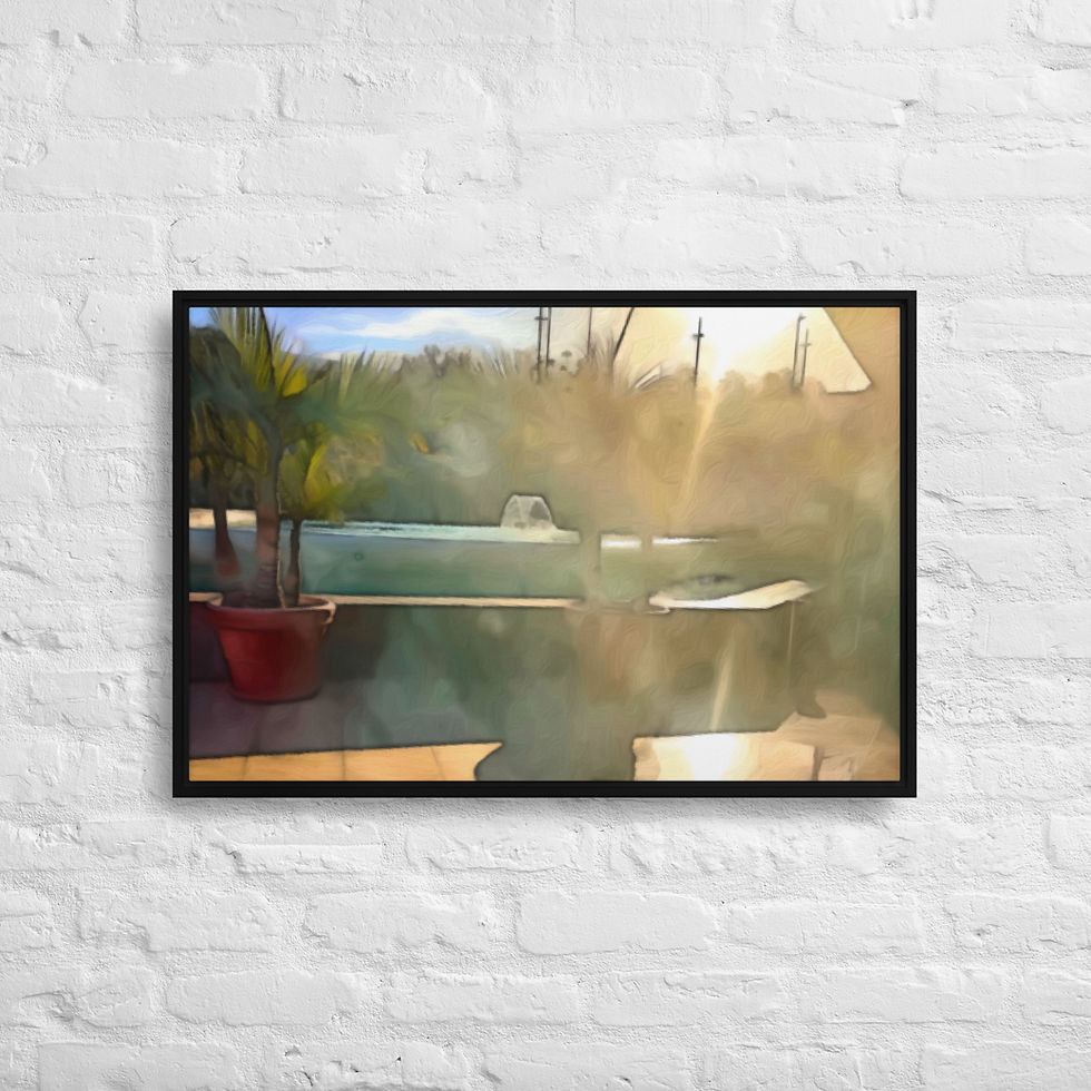 Thumbnail: Framed canvas