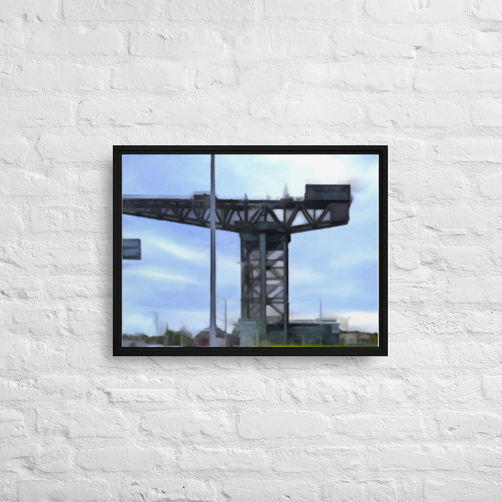 Thumbnail: Framed canvas