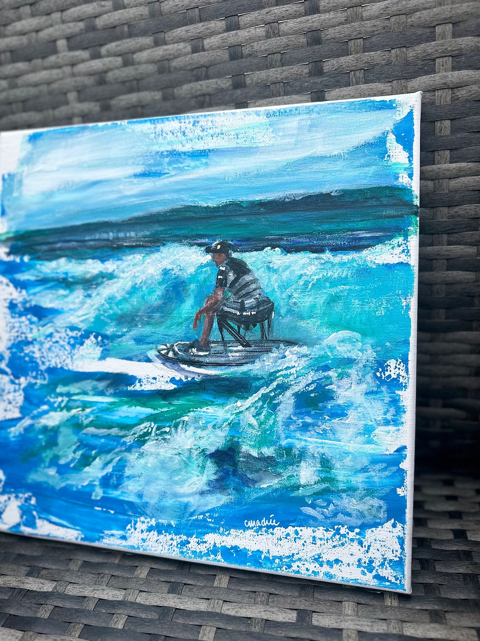 Thumbnail: Florian rides the wake 