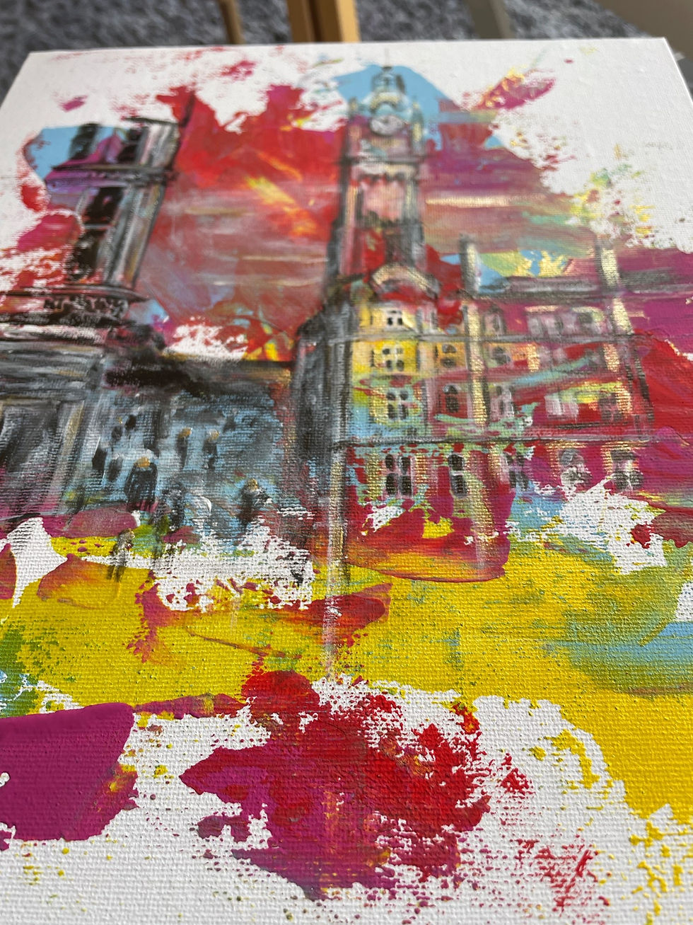 Thumbnail: Balmoral in study - A4 print 
