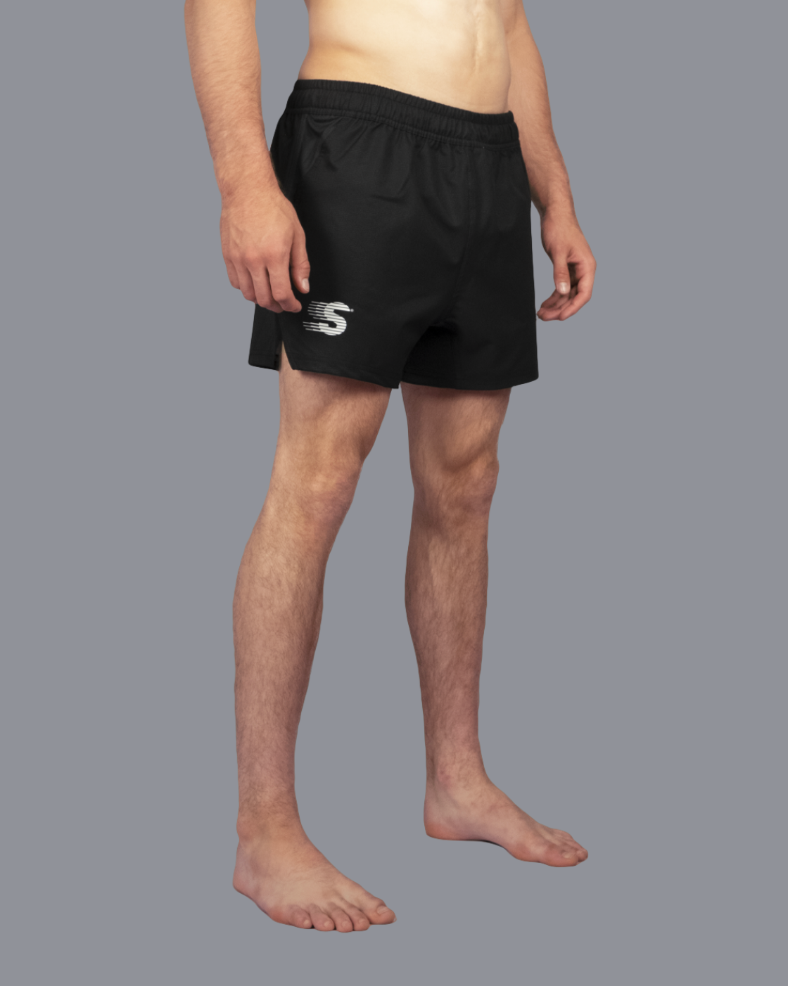 HAKATA TRAINING SHORT - NEGRO