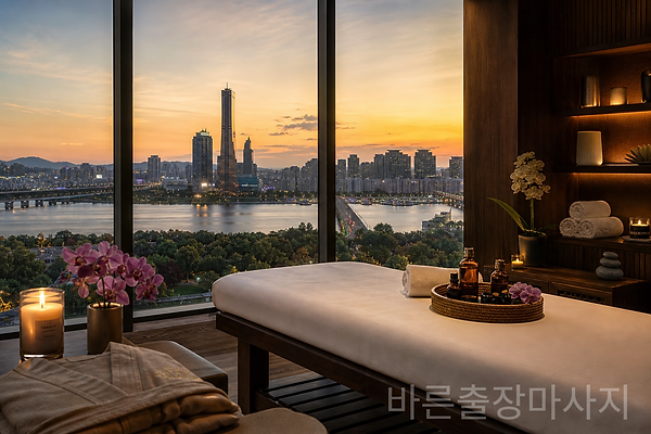 여의도가 보이는 홈타이