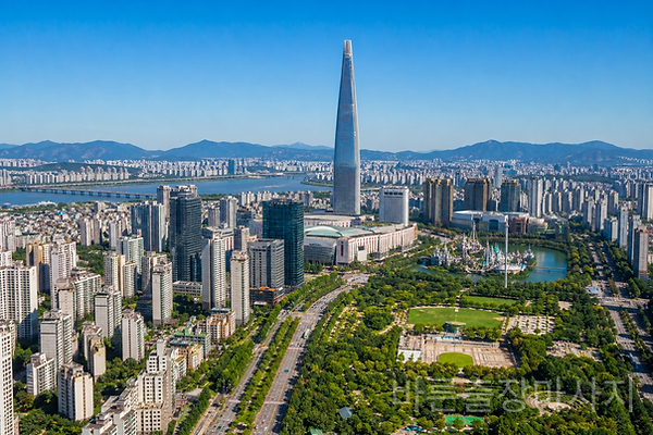 송파구 일대 풍경 이미지