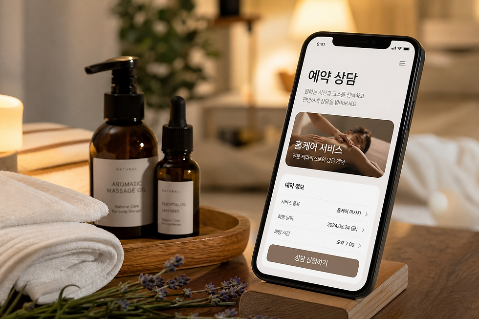 강남출장마사지 예약 상담 과정