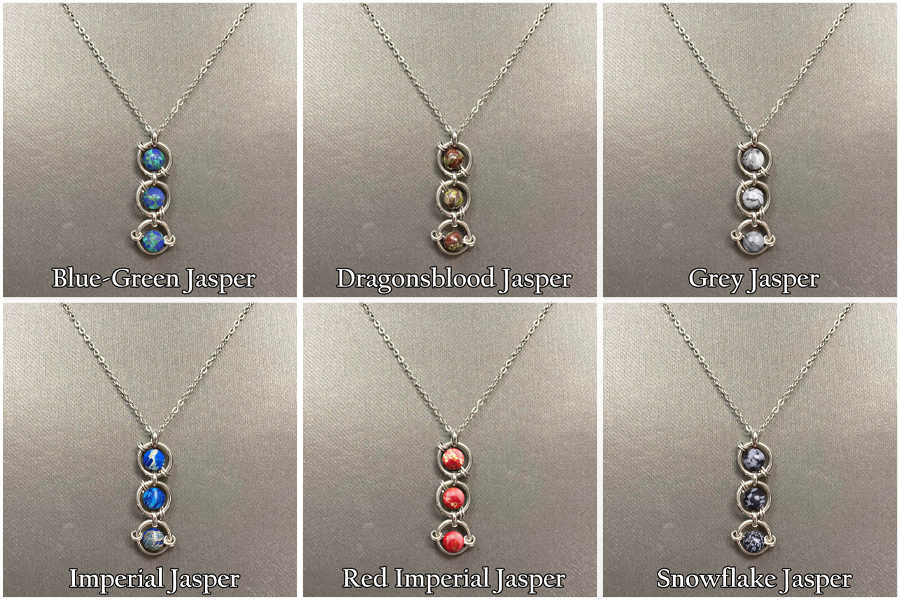 Thumbnail: Cosmic Elegance Three Pendants