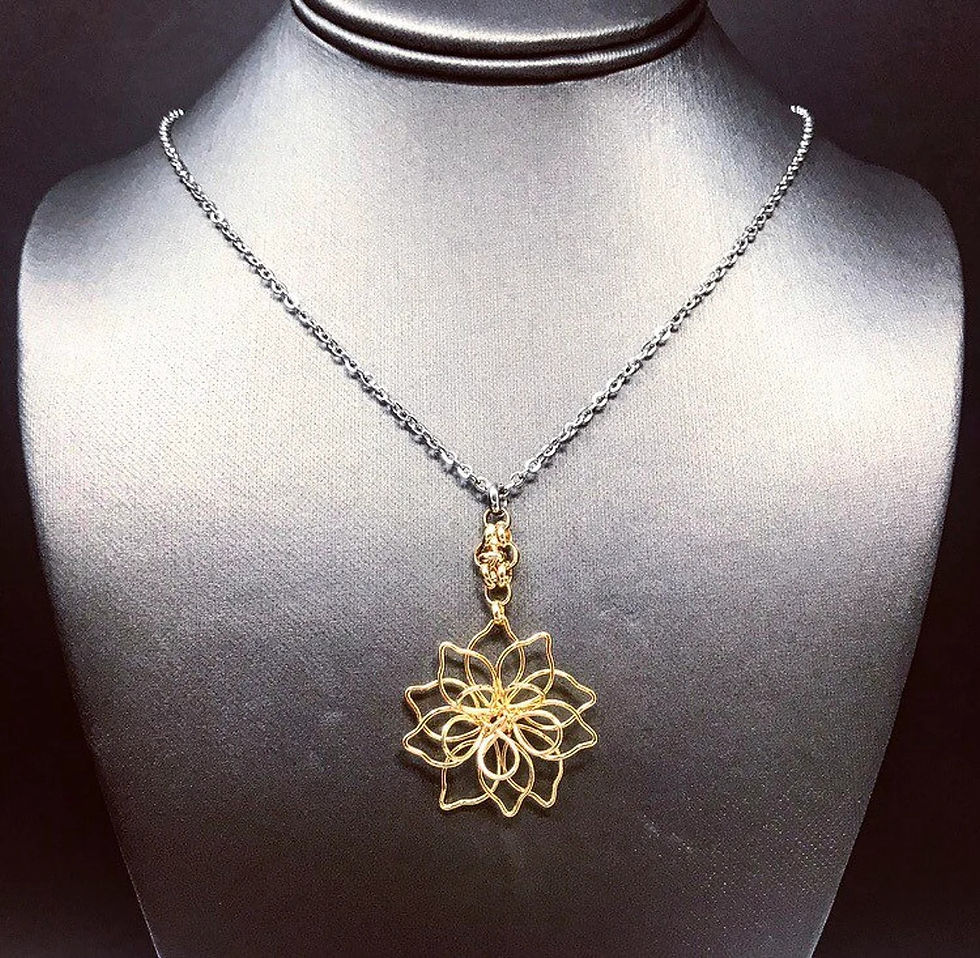 Thumbnail: Solstice Sunflower Pendant