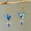 Miniature : Grues japonaises Origami bleues et blanches, créole simple