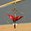 Miniature : Grues japonaises Origami rouges et Or, créole simple