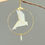 Miniature : Oiseaux blanc ivoire Origami, créole simple