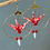 Miniature : Grues japonaises rouges à fleurs blanches, créole simple